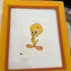 Tweety Bird Authentic Sericel “cel” 2002 registration # 120777
2002.